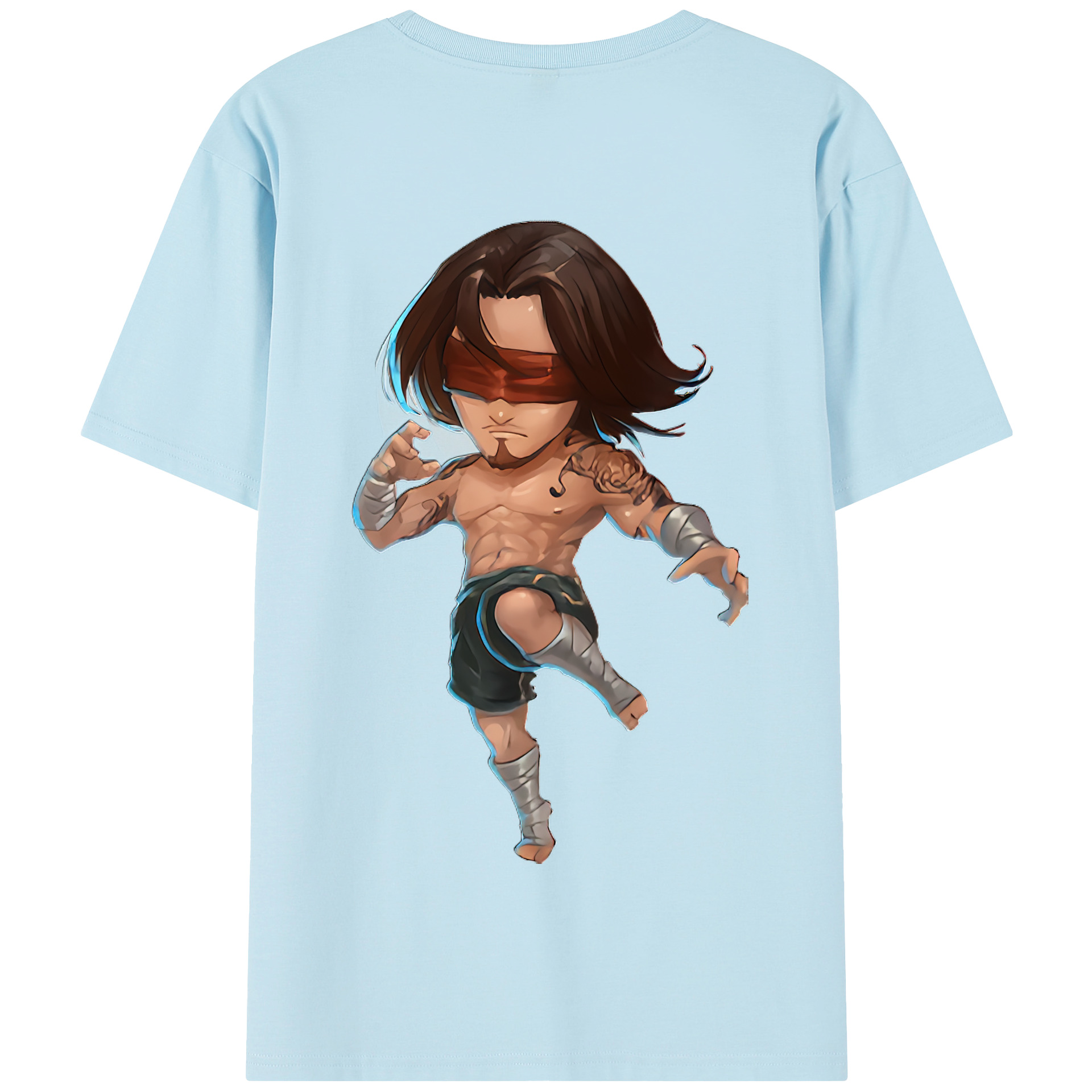 リーグ・オブ・レジェンド League of Legends LOL 綿100％半袖Tシャツ（背面プリント）